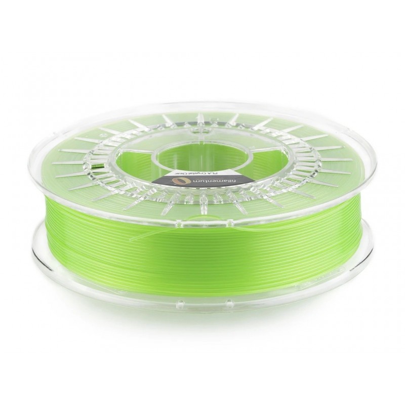 PLA 1.75 0.75kg Crystal Clear Kiwi Green