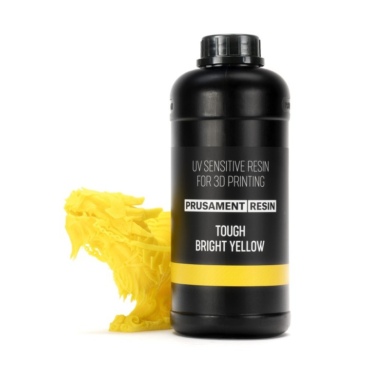 Prusament Resin Tough Bright Yellow 1kg