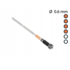 Prusa Nozzle ObXidian - 0.6 mm Per stampanti MK4 / XL / MK3.9 / MK4S / MK3.9S / CORE One/+/L