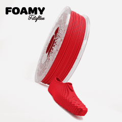 Filaflex Foamy Red 1.75 TPU 78A a 51A 600gr