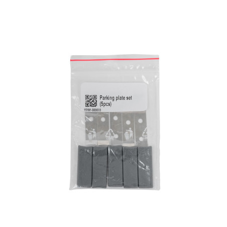 Parking plate set per XL. 5pz