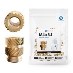 Inserti filettati - M4x8.1 50 pz