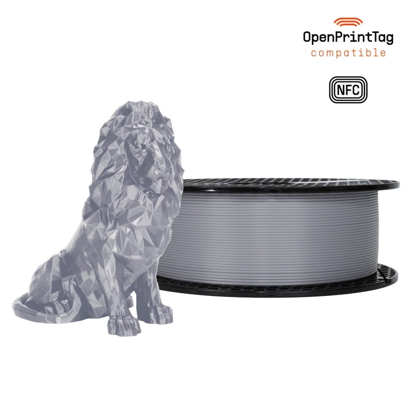 Prusament PLA 1kg 1.75 My Silverness (NFC)