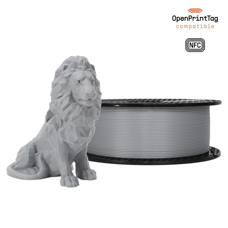 Prusament PLA 1.75 Gravity Grey 1kg (NFC)