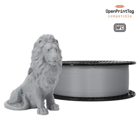 Prusament PLA 1.75 Gravity Grey 1kg (NFC)