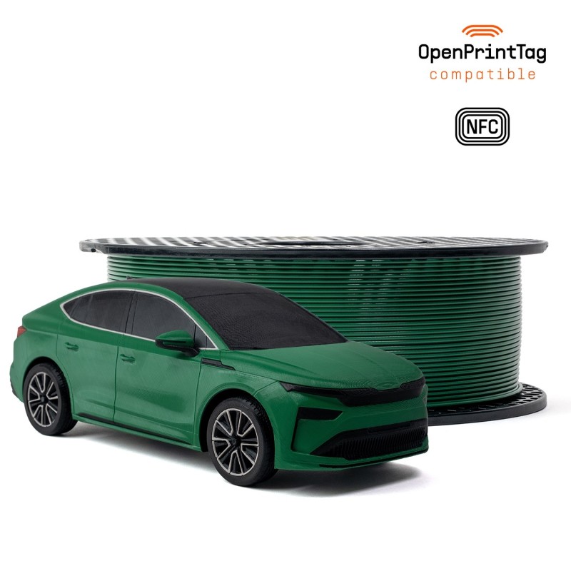 Prusament PETG 1.75 Emerald Green 1kg (NFC)