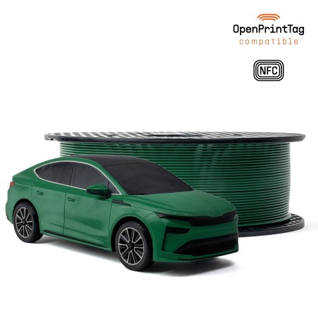 Prusament PETG 1.75 Emerald Green 1kg (NFC)