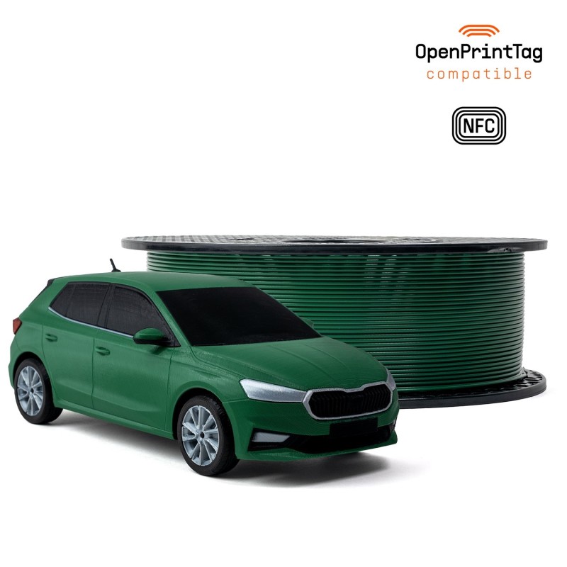 Prusament PLA 1.75 Emerald Green 1kg (NFC)