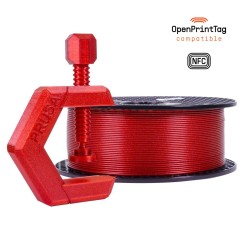 Prusament PETG 1kg 1.75 Carmin Red Trasparent (NFC)