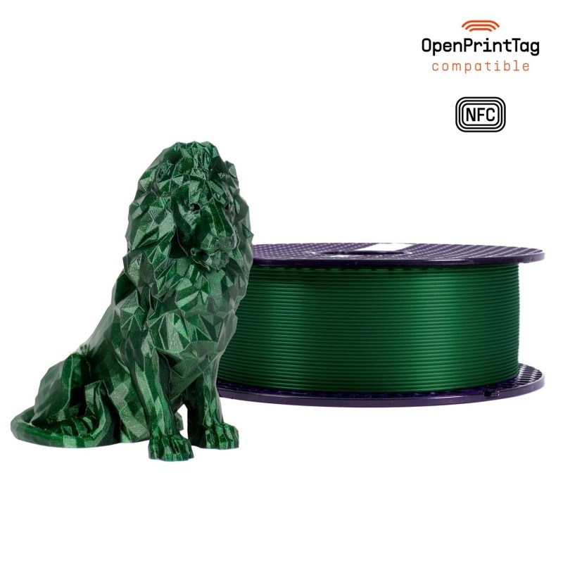 Prusament PLA 1.75 1 kg Galaxy Green (NFC)