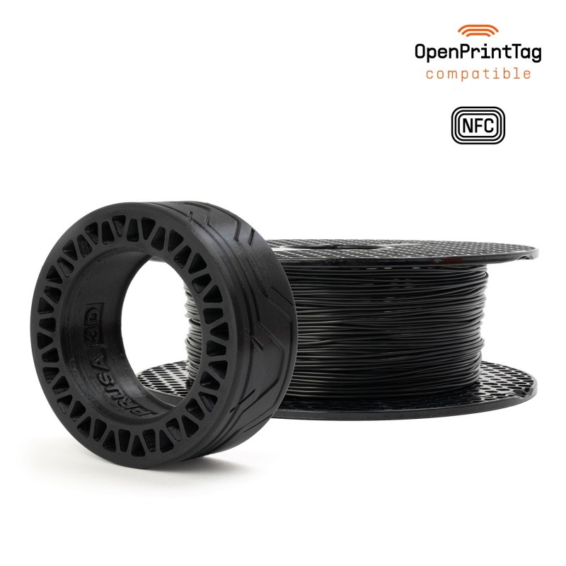Prusament TPU 95A Jet Black 500g (NFC) 1.75mm