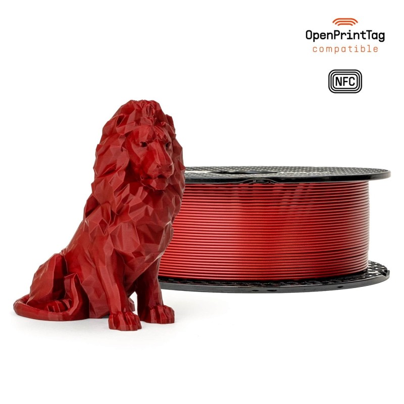 Prusament PLA 1.75 Blood Red 1kg (NFC)