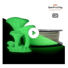 Prusament PETG 800g 1.75 Ultraglow Green (NFC)