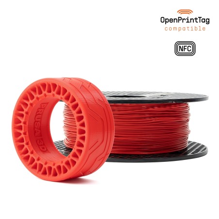 Prusament TPU 95A Lipstick Red 500g  1.75mm (NFC)