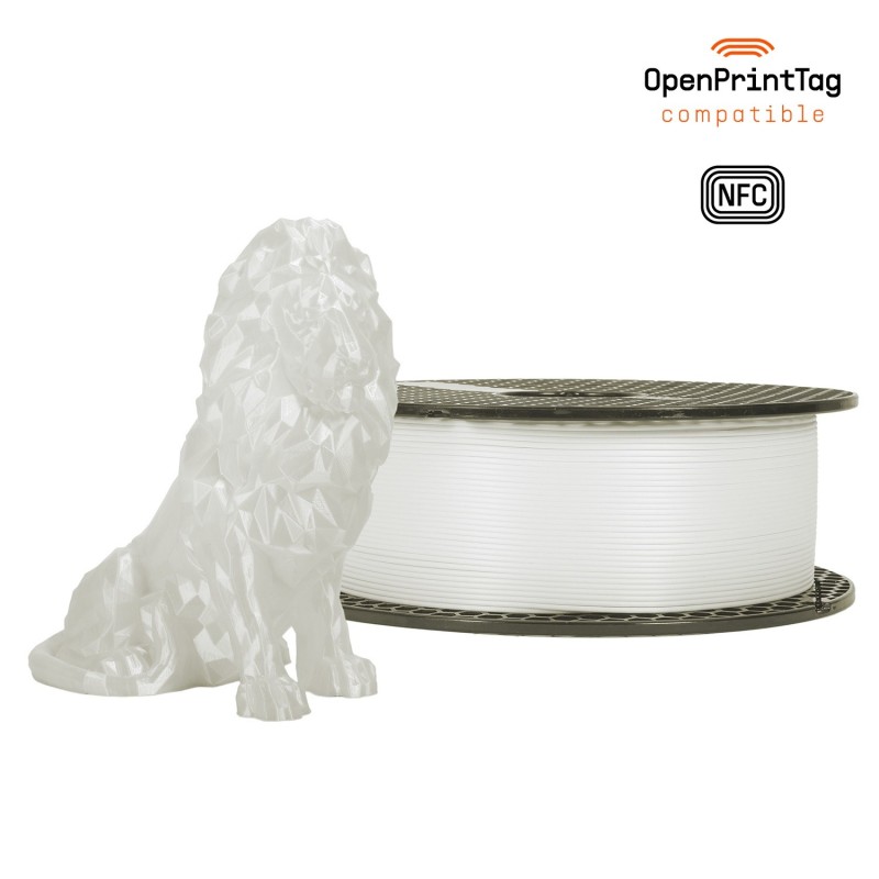 Prusament PLA 1kg 1.75 Pearl White (Blend) NFC