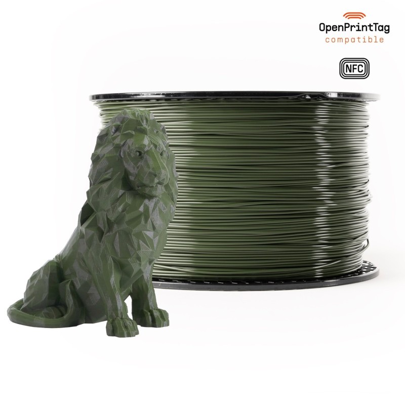 Prusament PLA 1.75 Army Green 2kg NFC