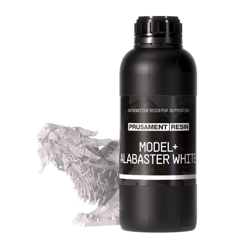 Prusament Resin Model+ Alabaster White (bianco alabastro)1kg