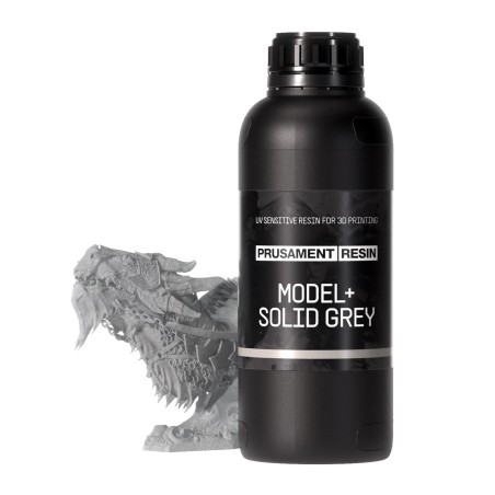 Prusament Resin Model+ Solid Grey (grigio argento)1kg