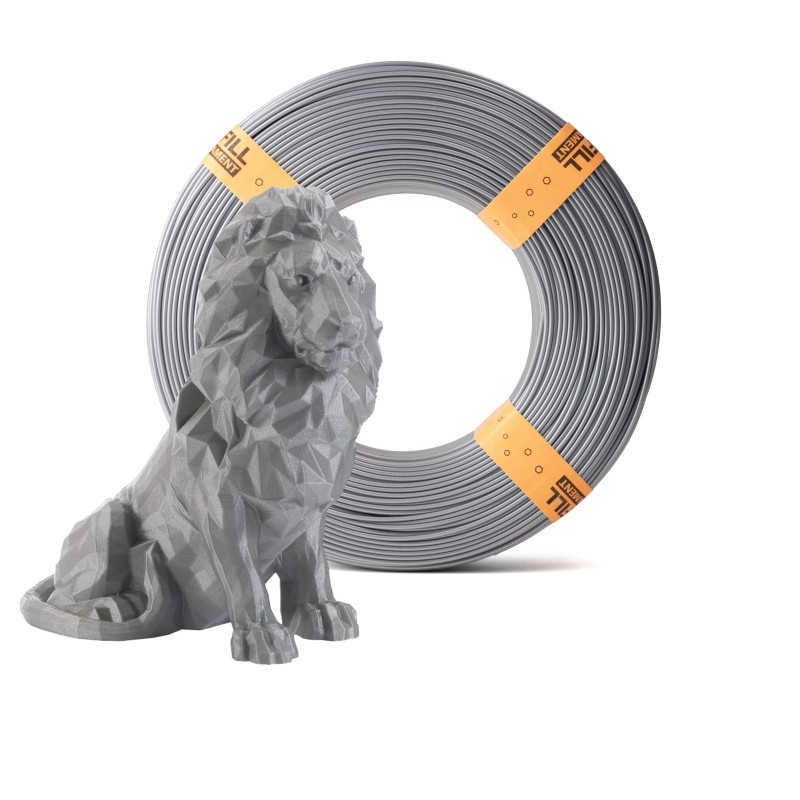 Prusament PLA 900g  1.75 Prusa Galaxy Silver Refill (Compatibile NFC)