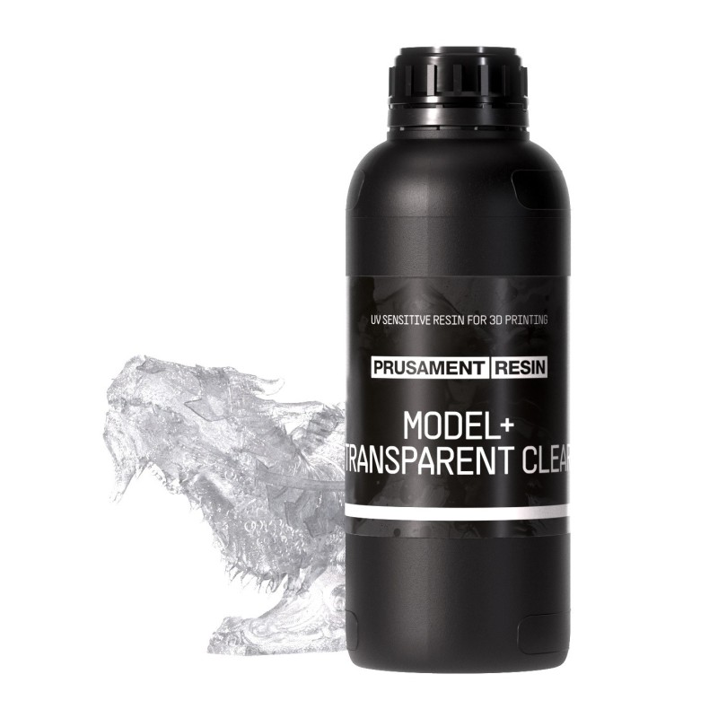 Prusament Resin Model+ Transparent Clear 1kg