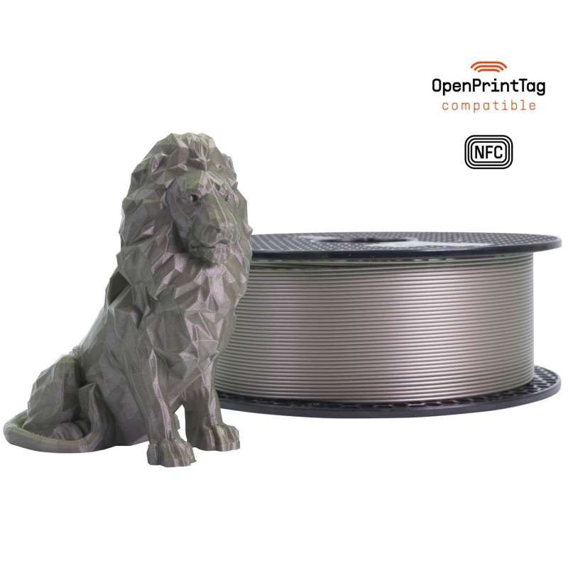 PLA Prusament.1.75 1 kg Pearl Mouse PLA Prusament.1.75 1 kg Pearl Mouse